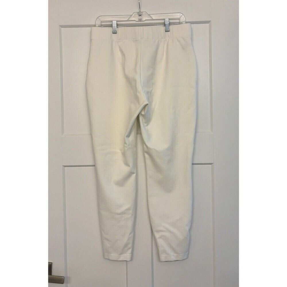 Boston Proper Beyond Travel Pant Large Cream - Picture 2 of 7
